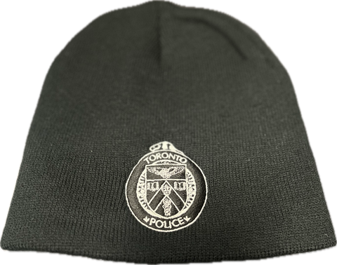 TORONTO POLICE BEANIE TOQUE WITH WHITE CREST