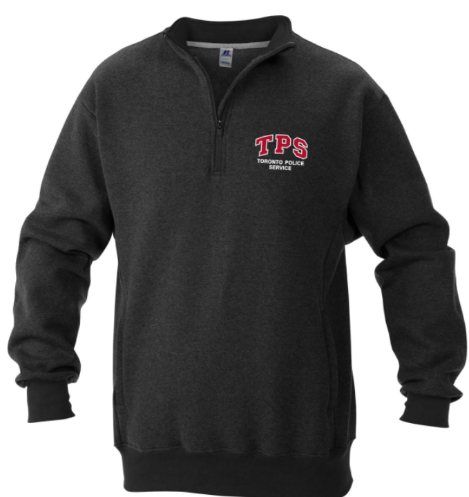 TORONTO POLICE TPS 1/4 ZIP SWEATER