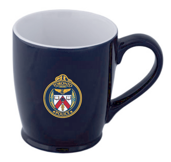 TORONTO POLICE MUGS WITH COLOURED CREST