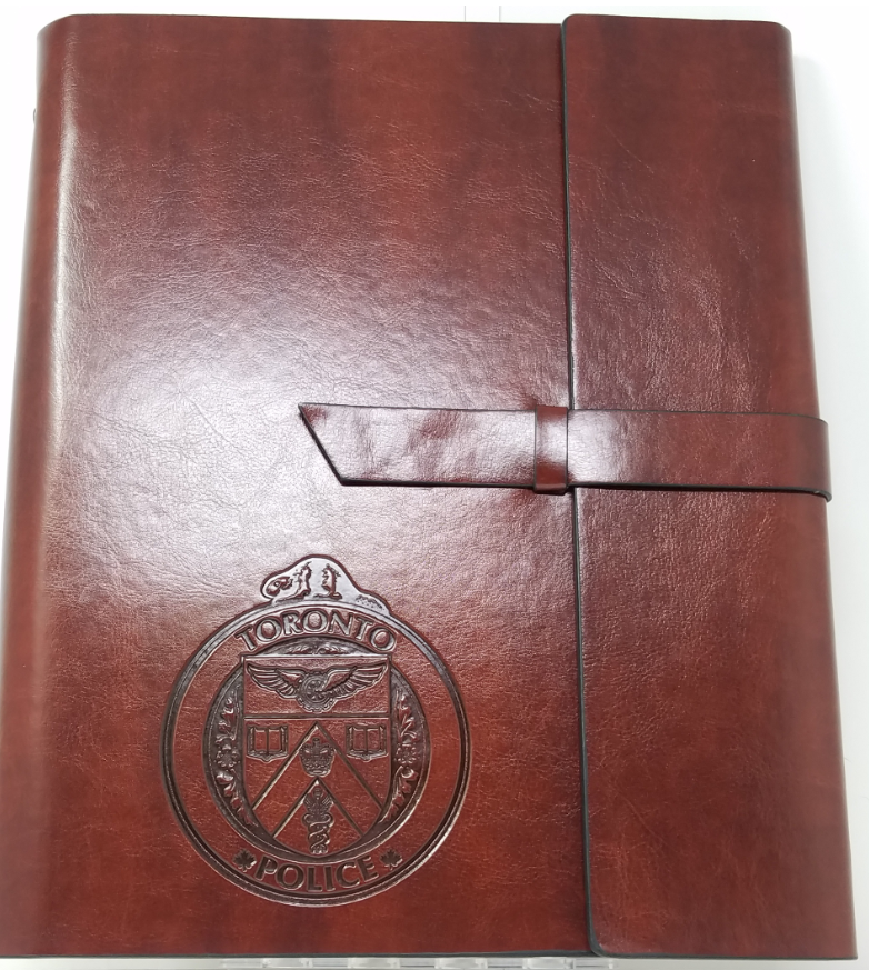 TORONTO POLICE PORTFOLIO BINDER