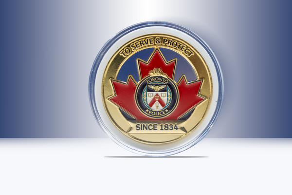 TORONTO POLICE OFFICIAL CHALLENGE COIN