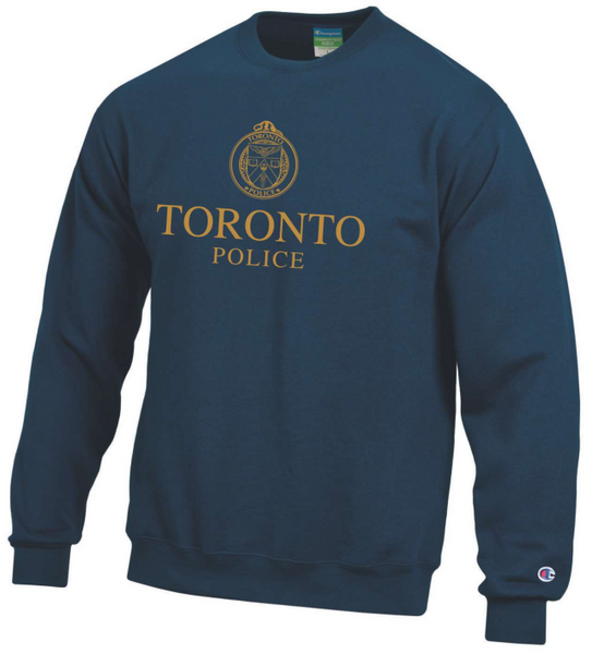 TORONTO POLICE CHAMPION METALIC CREST SWEATER