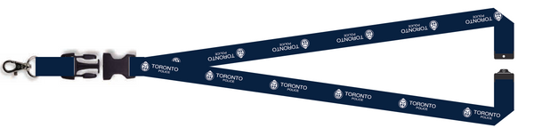 TORONTO POLICE DETACHABLE LANYARD