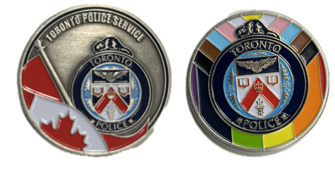 TORONTO POLICE "PRIDE FLAG" COIN