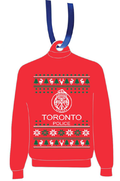 TORONTO POLICE UGLY CHRISTMAS SWEATER