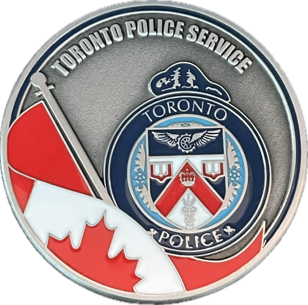 TORONTO POLICE TO SERVE AND PROTECT CHALLENGE COIN