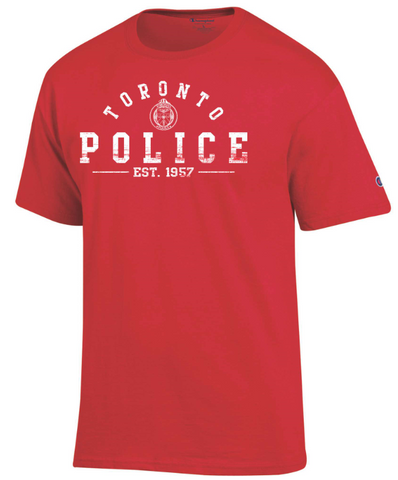 TORONTO POLICE CHAMPION DISTRESSED T-SHIRT