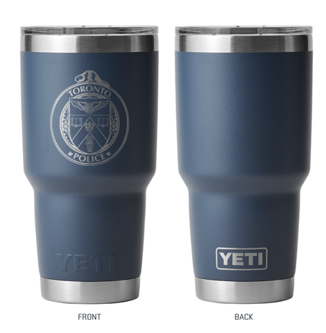 TORONTO POLICE YETI 887 ML STACKABLE CUP WITH SLIDER LID