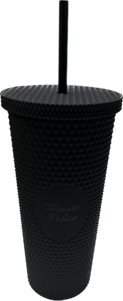 TORONTO POLICE CRENSHAW TEXTURED TUMBLERS