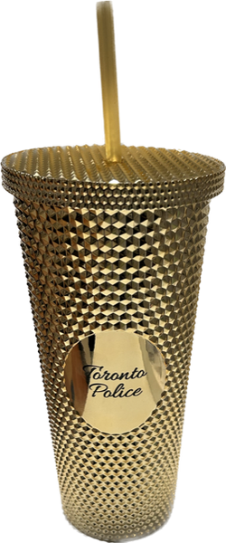 TORONTO POLICE CRENSHAW TEXTURED TUMBLERS