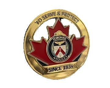 TORONTO POLICE OFFICIAL CHALLENGE COIN