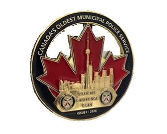 TORONTO POLICE OFFICIAL CHALLENGE COIN