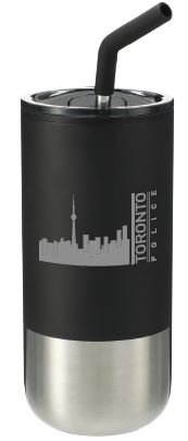 TORONTO POLICE BROOK TUMBLER