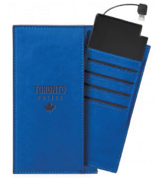 TORONTO POLICE WALLET WITH CHARGING BANK