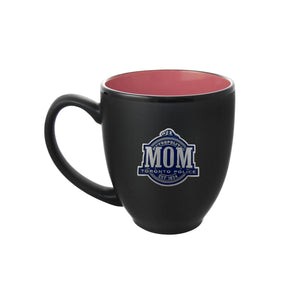 TORONTO POLICE MOM BLACK MATTE MUG WITH COLOUR
