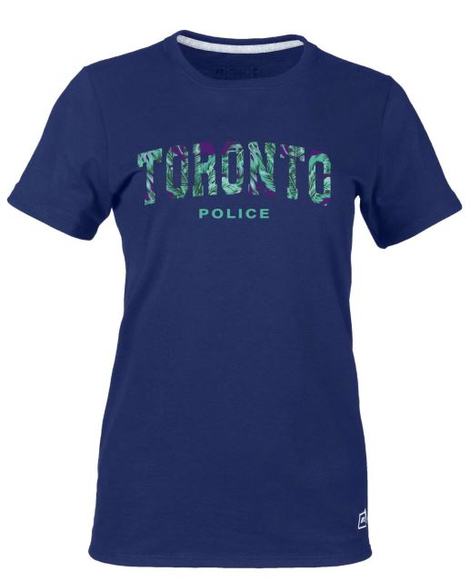 TORONTO POLICE LADIES PALM LEAF T-SHIRT